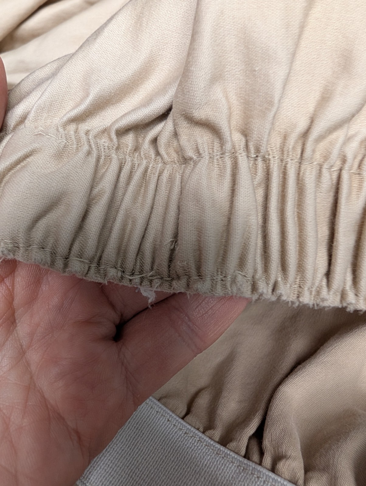 TAUPE Wamsutta Dream Zone Soft 100% Pima Cotton Queen 4 PC Set 16 in. Pocket