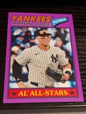 2026 Topps Heritage Aaron Judge light purple