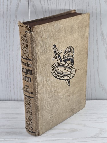 Germanischer Sagenborn Emil Engelmann German Book HC Vintage Folklore Legends - Picture 2 of 15