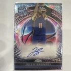 24-25 Topps Chrome- Certified Autographs Jalen Brunson Basketball Refractor /55