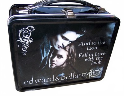 2008 Neca Twilight Edward & Bella Lunchbox w/Thermos