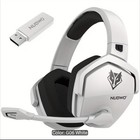 GAMING WIRELESS WHITE HEADPHONES G06 2.4GHz 7.1 SOUND EFFECTS