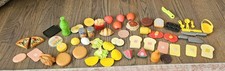 Vintage HUGE Lot Playskool Pretend Play FUN FOOD Little Tikes M D assorted Brand