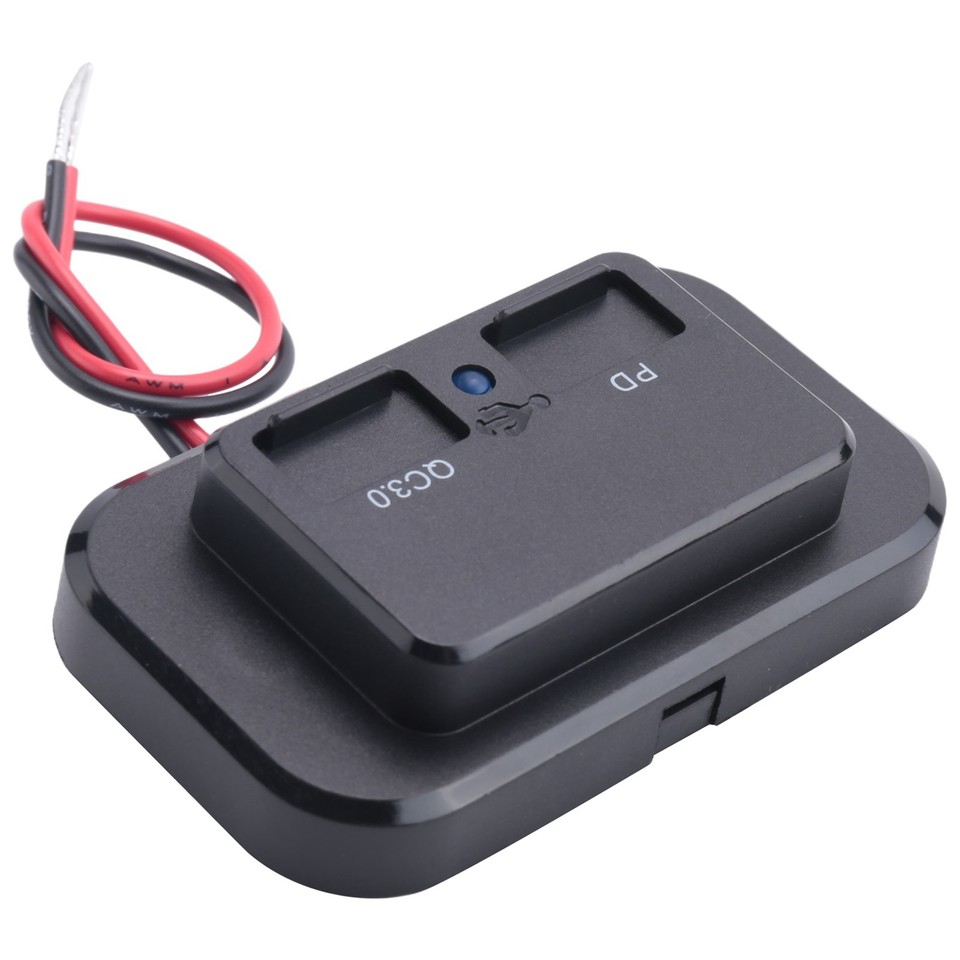 10X USB+PD Car Socket 12V/24V USB Charging Splitter Outlet -Adapter ...