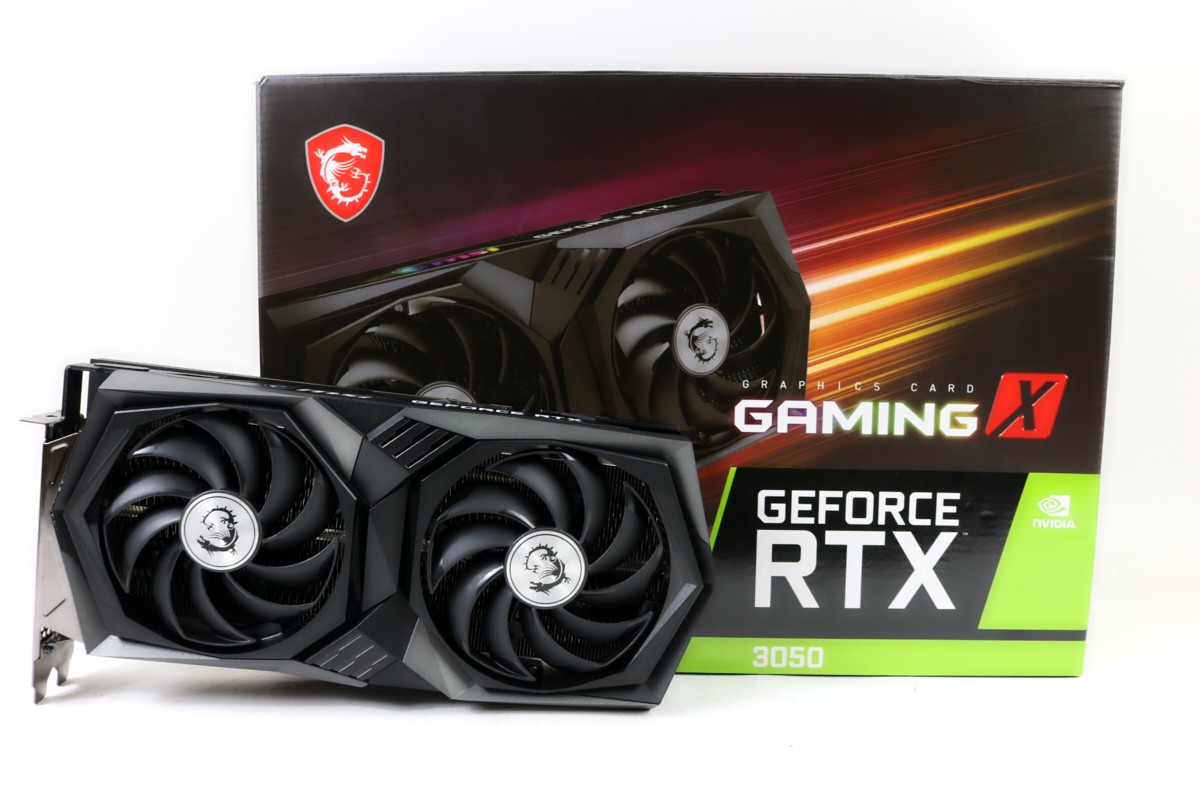 MSI GeForce RTX 3050 8GB Gaming X GPU w/Box | 1yr Warranty, Fast