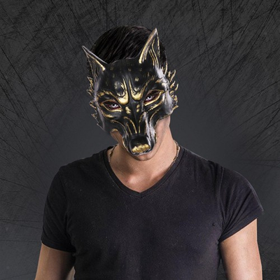 #ad Halloween Wolf Mask for Cosplay Carnival Masquerade Costume Accessories Photo $11.87