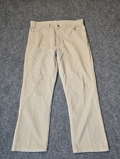 Vintage 80s Levi's 519 Corduroy Pants White Tab 519 Made USA Men's 34x28