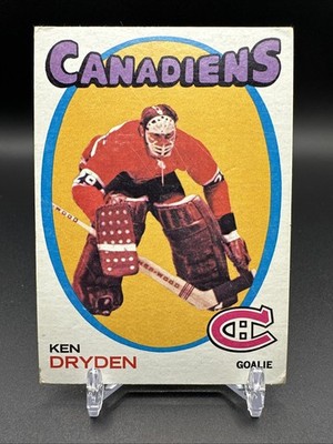 1971-72 Topps - Ken Dryden #45 (RC) Rookie Montreal Canadiens