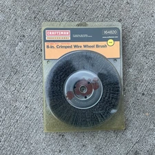Craftsman Professional 8 Inch Crimped Wire Wheel Brush 9-64820