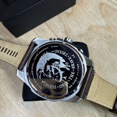 Beautiful watch DIESEL Diesel Mega Chief DZ-4464 Panda Chrono | eBay