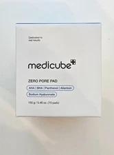 Medicube - Zero Pore Pads 2.0 - Dual-Textured Facial Toner Pads- 70ct