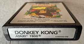 DONKEY KONG Atari 7800 game Tested!!