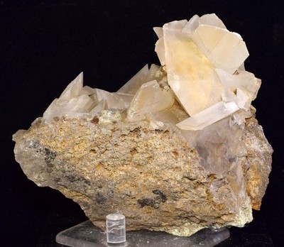 10,5 cm SELENITKRISTALLE Lily Mine Peru Gips Mineral Probe T470
