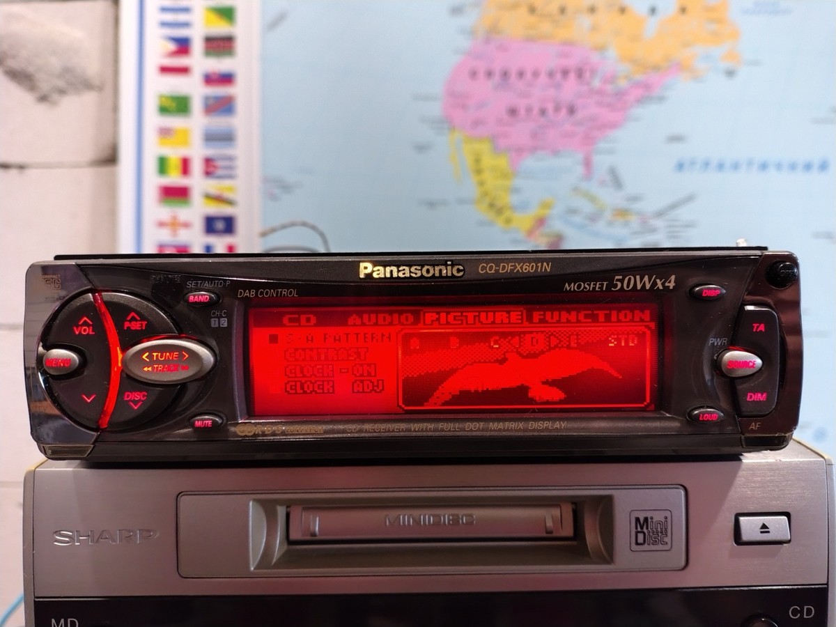 PANASONIC CQ-DFX601N Car Stereo Mobile Media Receiver Fully