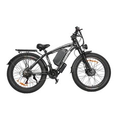 BAOLUJIE 3000W Dual Motor 52V 32Ah 26" Fat Tire Electric Bike