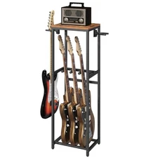 Guitar Stand, Guitar Rack for Acoustic Holder, Electric Guitar, Bass, Multipl...