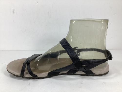 Patagonia Poli Knotty Black Leather Slingback Comfort Sandals 10 M Strappy - Picture 3 of 11