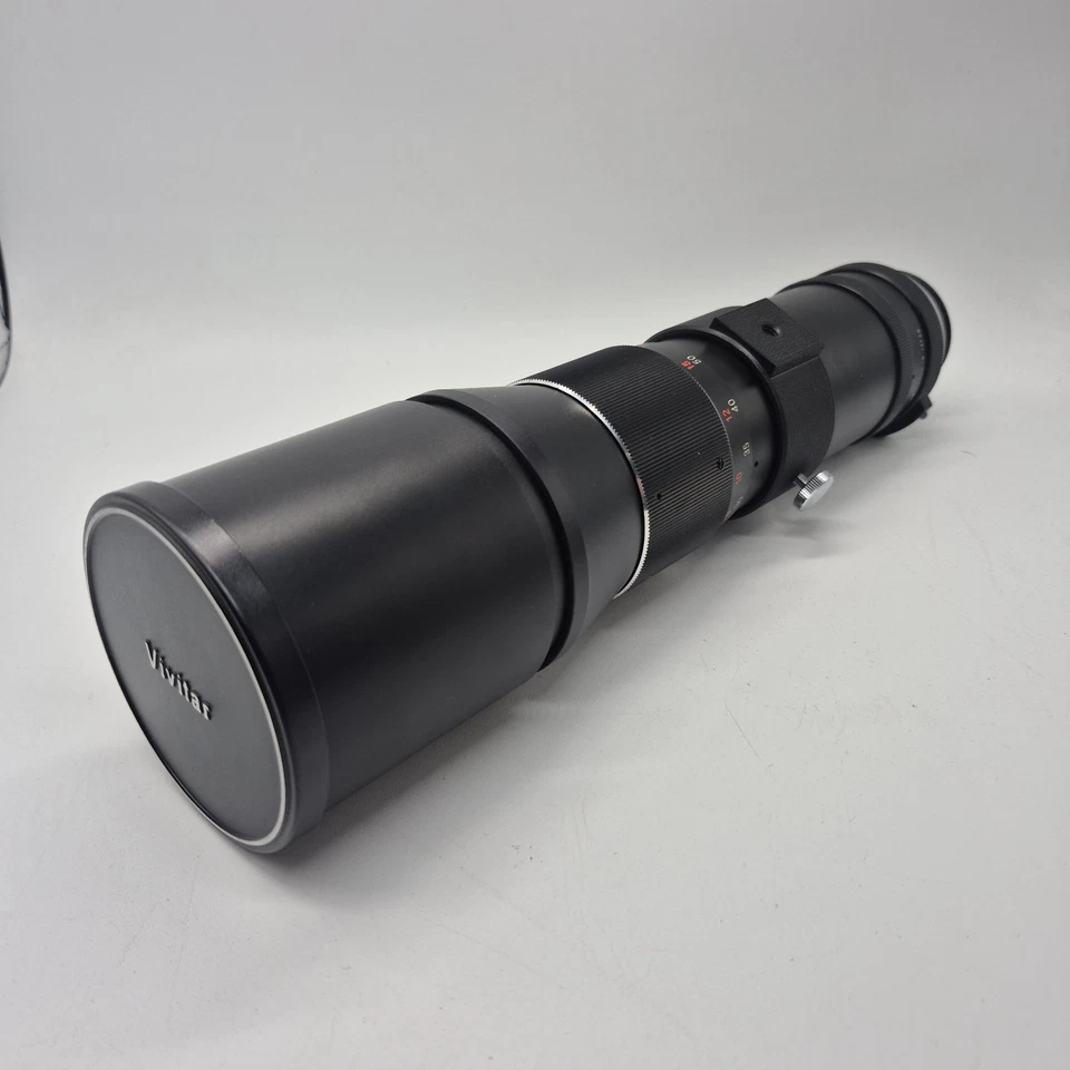 Vivitar Auto 400mm 1:6.3 Telephoto Lens,  Cap AND CASE Very Clean Carmex 720 1A  - Image 2 of 4