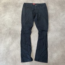Dickies Carpenter Trousers Womens 6 Straight Fit Workwear Pants, Black