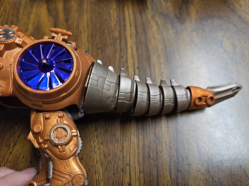 Transformers Beast Wars Transmetals 1997 Evil Predacon Megatron -- As Is - Image 3 of 4