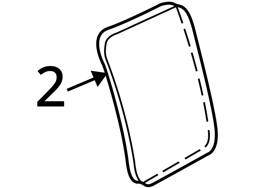 Chevrolet GMC Express 2500 Savana 2500 2002 ventana ASM RR S/D 15023349 - nuevo Foto 3 de 3