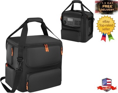 Portable Power Storage Bag Compatible with BLUETTI Ac180,Soft Carrying Bag with