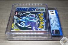 CGC 6.5 A++ Pokemon Crystal Version [Series Corrected] Game Boy Color 2001 NEW!