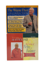 The Wayne Dyer CD COLLECTION/ The Essence of Being in Balance  CD  Lot of 2. NEW