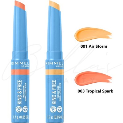 RIMMEL Kind & Free Hydrating & Nourishing Tinted Lip Balm Vegan *FARBTON WÄHLBAR*