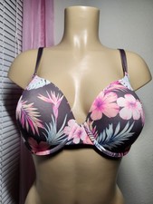 Pink by Victoria  s Secret Wear Everywhere Bra Floral Lined Convertable 36DD