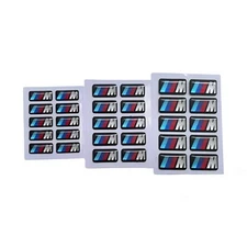 10PCS Fits For BMW M Series Brake Caliper High Temperature Car Decal Sticker
