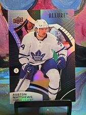 21-22 Upper Deck Allure Auston Matthews Black Rainbow #1 Maple Leafs