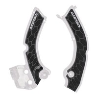 Acerbis X-GRIP Rahmenschutz FüR Triumph Motocross Enduro TF 250 X Weiss Schwarz