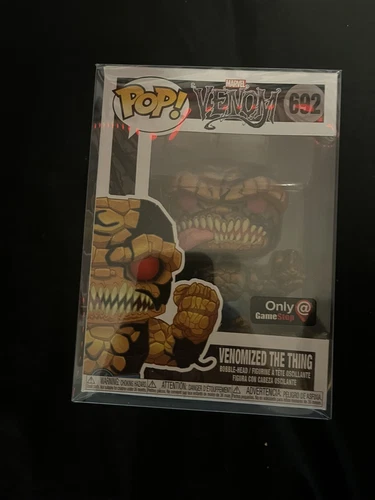 Funko POP! Figura de vinilo exclusiva de Marvel Venomized The Thing #692 - metálica