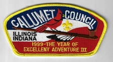 Calumet Council SAP SA-12 1999 The Year Of Excellent Adventure III YEL Bdr. (CSI