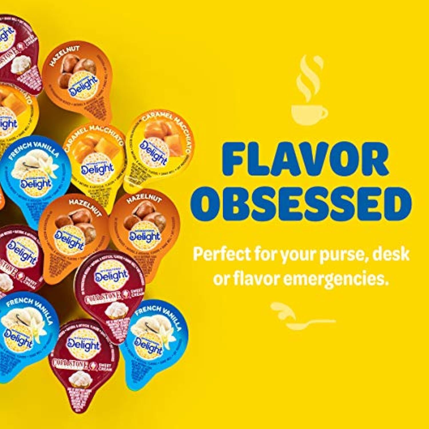192 Count International Delight Coffee Creamer Singles, French Vanilla ...