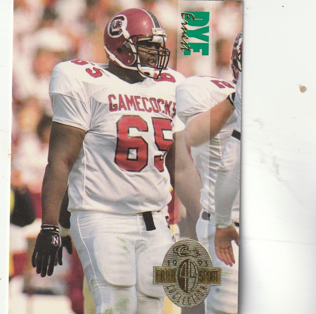 FREE SHIPPING-MINT-1993 Classic Four Sport Collection Ernest Dye #105