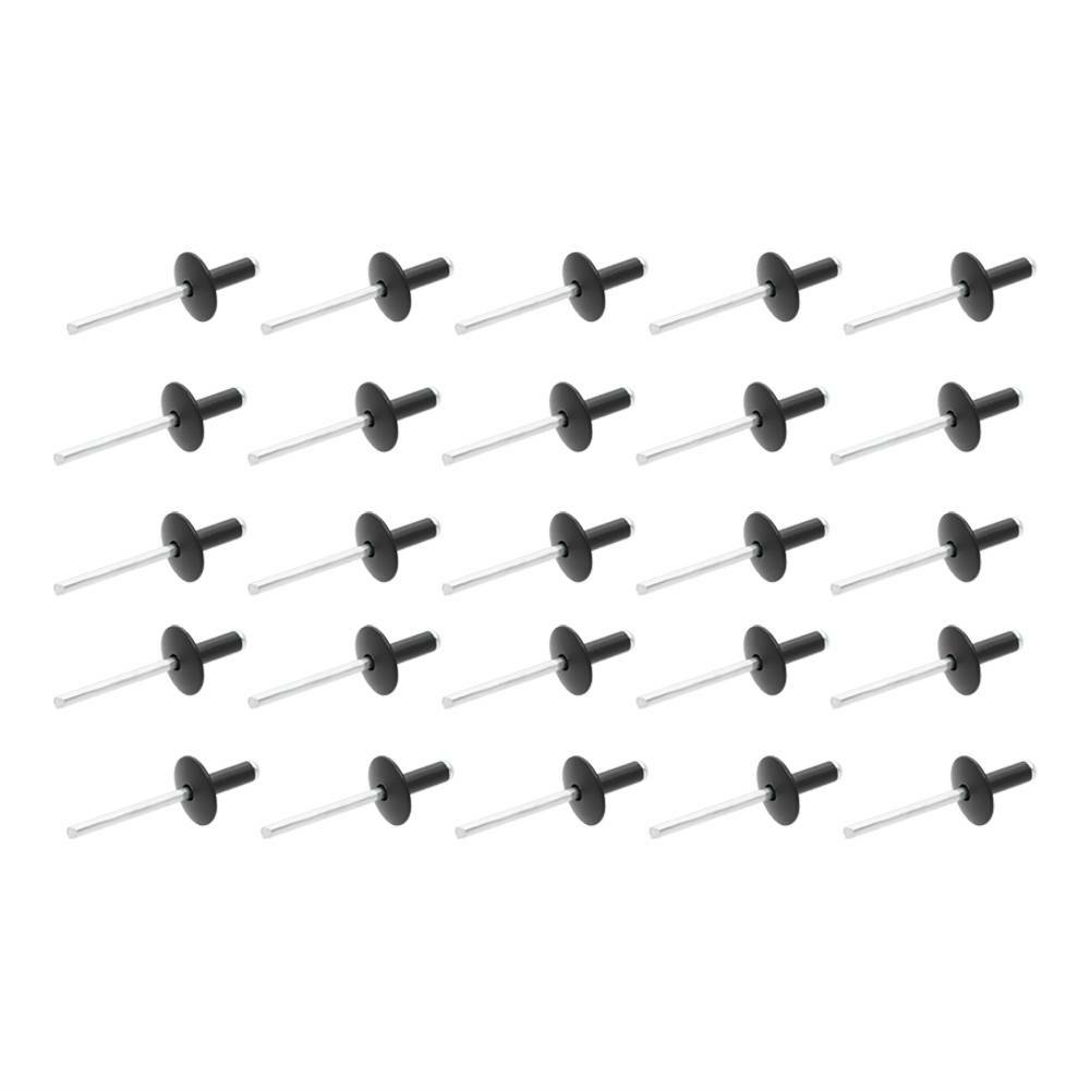 25-Pack Steel Pop Rivets 3/16″ Head Flange For Ski-Doo – Replaces 293150104