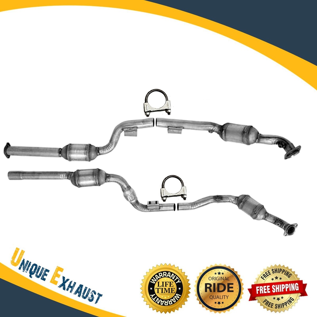 Front Left & Right Catalytic Converter for 1998-2003