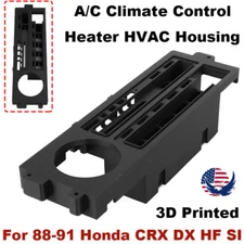 A/C Climate Control Heater HVAC Housing Panel For Honda CRX DX HF SI 1988-1991