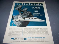 1966 LEARJET 24 "RUGGED"..1-PAGE SALES AD..(185Y)