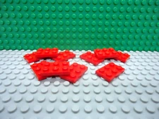 Lego 10 Red 2x3 base plate NEW