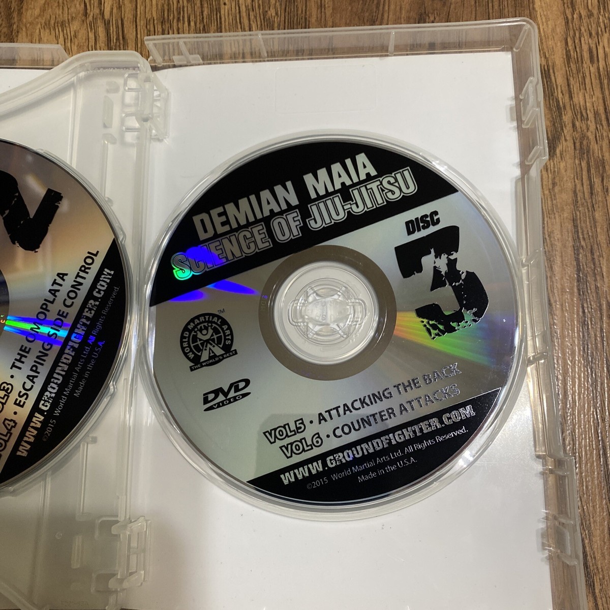 Demian Maia World Martial Arts Science of Jiu-Jitsu 3 Discs