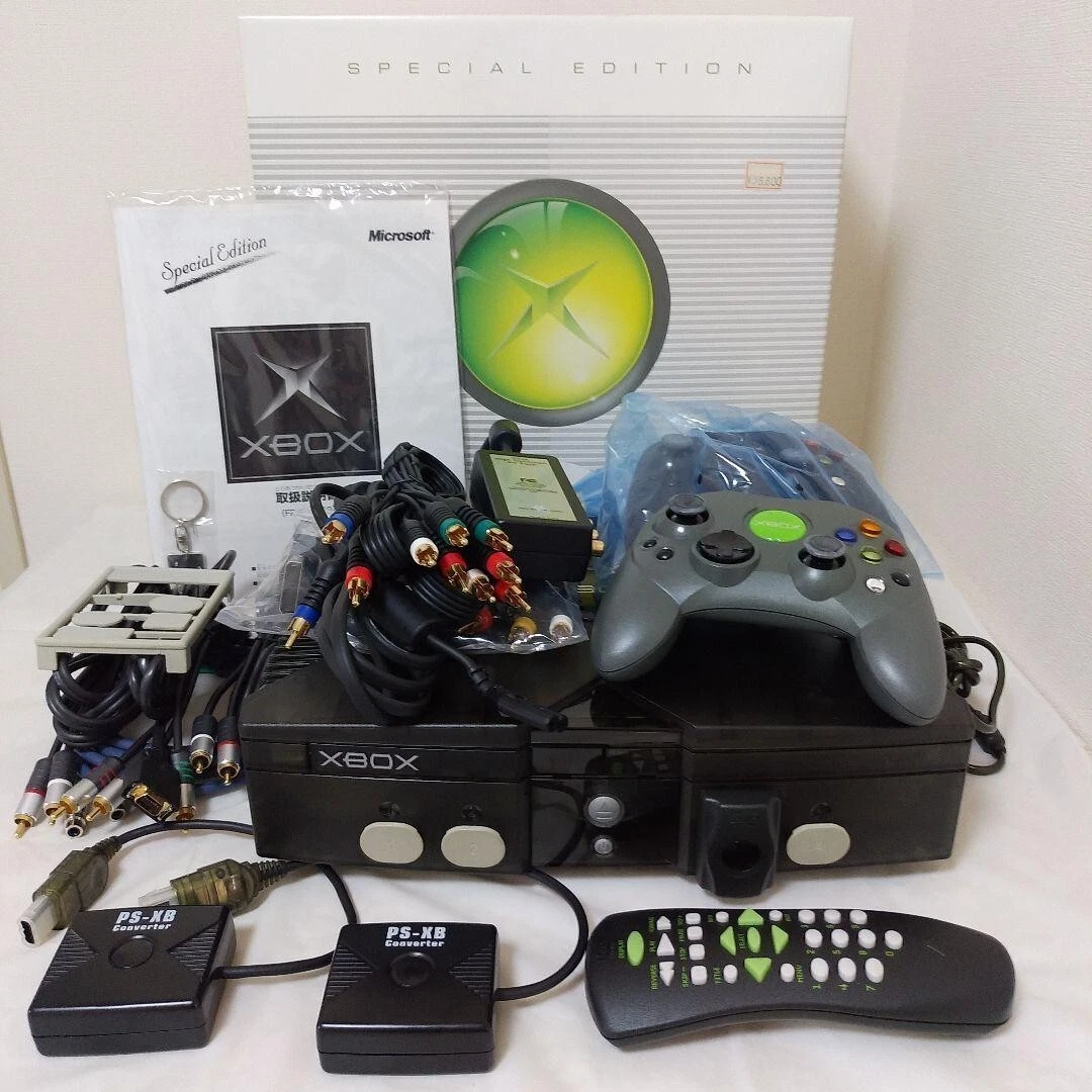 Microsoft XBOX スケルトン スペシャルエディション 本体のみ 2台 動作