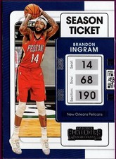 2021 Panini Contenders #45 Brandon Ingram Game Ticket Red NM