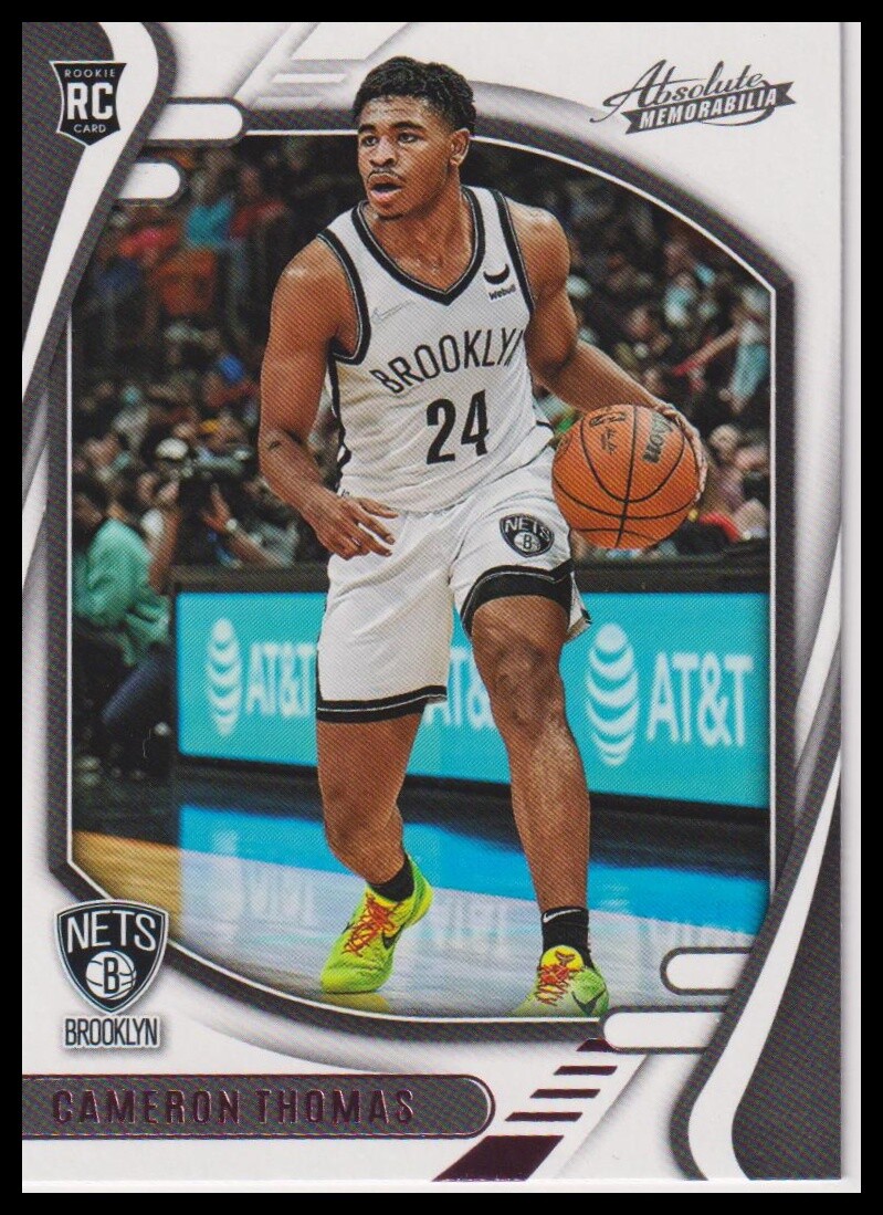 2021-22 Panini Chronicles #203 Cameron Thomas Pink Rookie RC