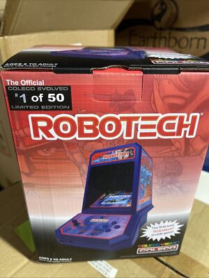 Gold - Numbered Robotech Coleco Mini Arcade Game  -LIMITED ED GOLD 1 Of 50