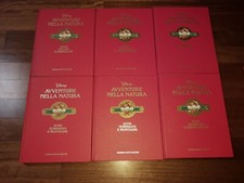 ENCICLOPEDIA DISNEY AVVENTURE NELLA NATURA 1/6+COFANETTO FEDERICO MOTTA EDITORE 
