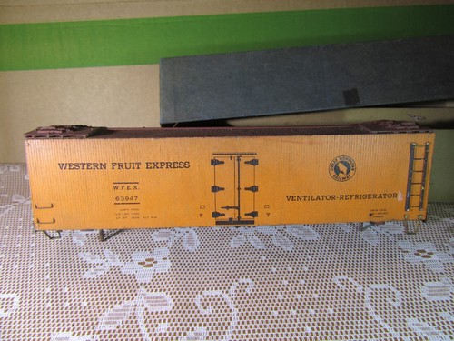 207Y All Nation 3631 Kit Bois Wagon Couvert USA WFEX 63947Echelle 1 + Boite - Photo 5/16