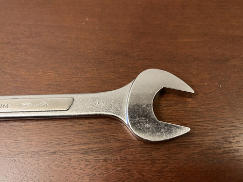 AWARD 3/4 and 7/8 Inch Combo Box Wrench Chrome Vanadium Made In Japan - Picture 6 of 6
